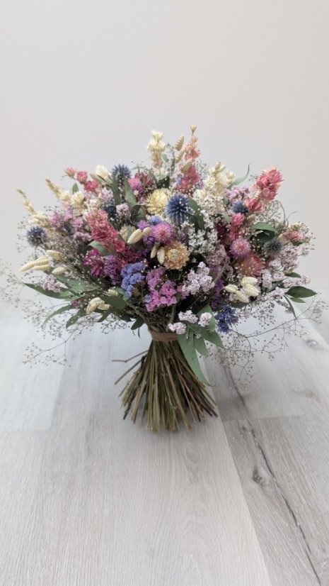 Kytice ze sušených květů XXL