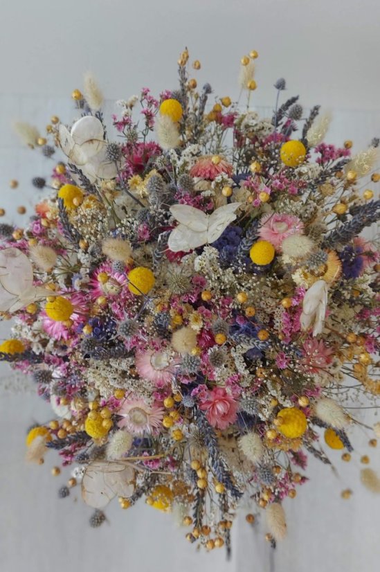 Kytice ze sušených květů XXL