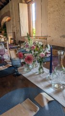 Výzdoba svatebních stolů