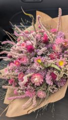 Kytice ze sušených květů menší